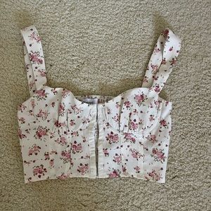 Princess Polly Floral Crop Top